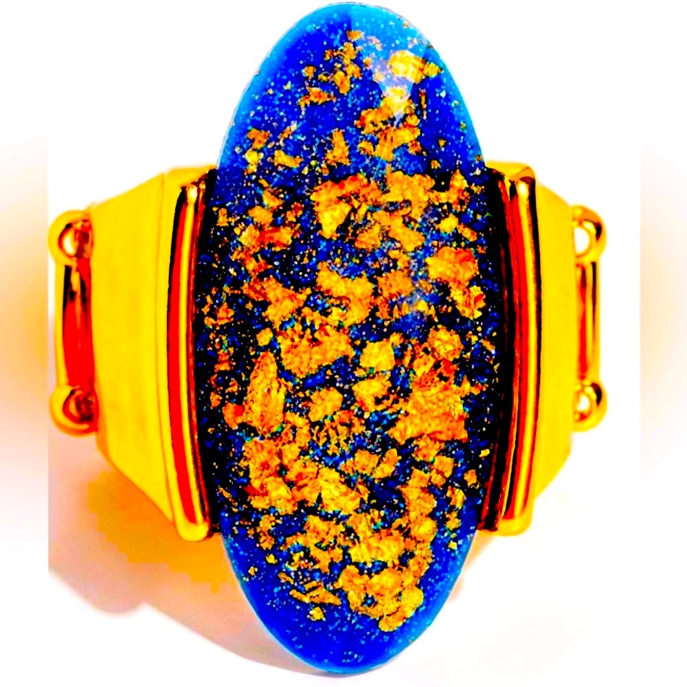 🔥🔵🔥 “SHIMMERY SOVEREIGN” BLUE RING ~ PAPARAZZI❗️🔥🔵🔥